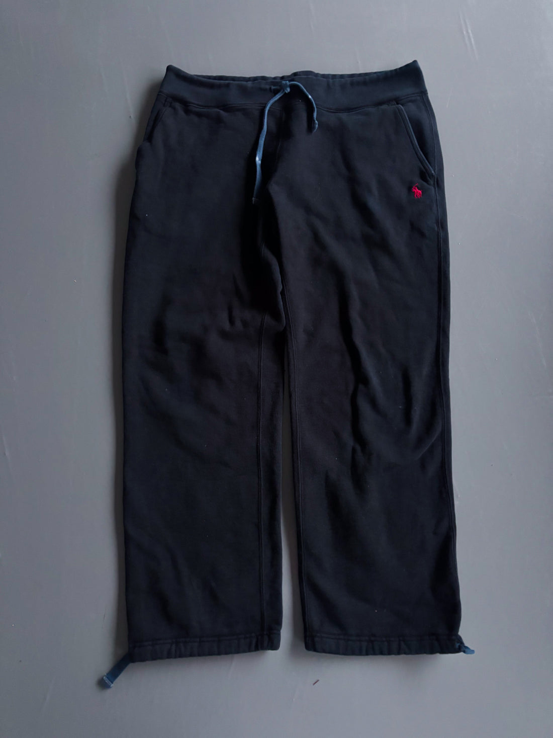 Pantalón Jogger Vintage Polo Ralph Lauren Negro (Logo Rojo) – Oferta Limitada