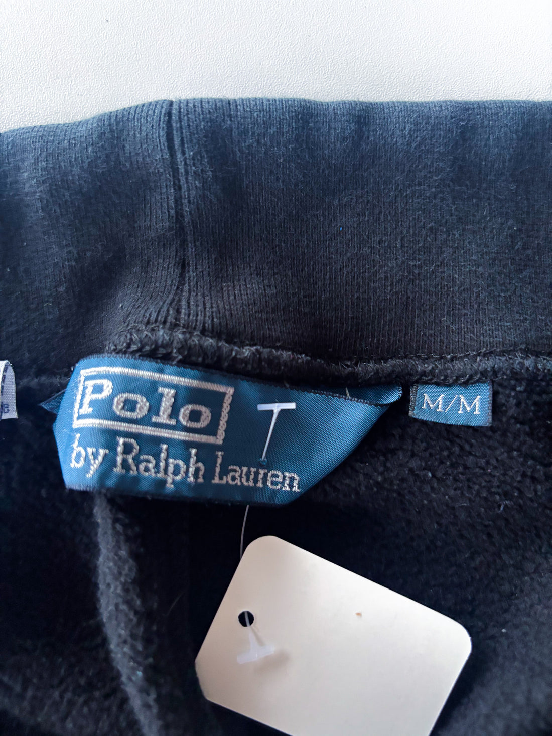 Pantalón Jogger Vintage Polo Ralph Lauren Negro (Logo Rojo) – Oferta Limitada