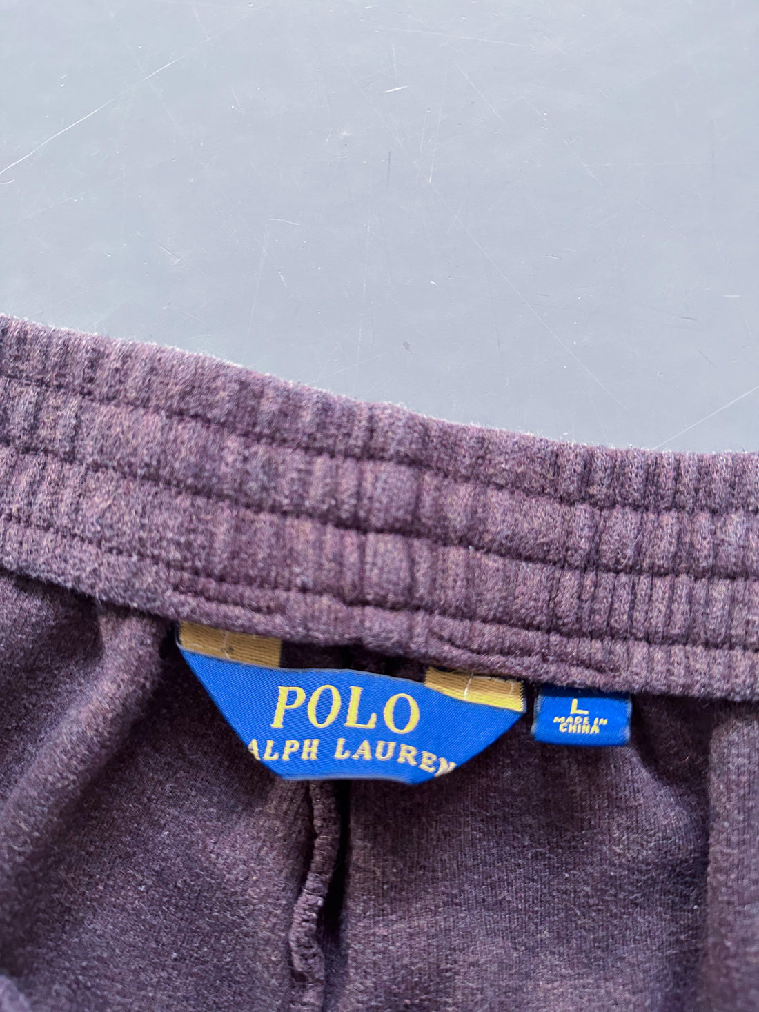 Pantalón Jogger Vintage Polo Ralph Lauren Café – Oferta Limitada