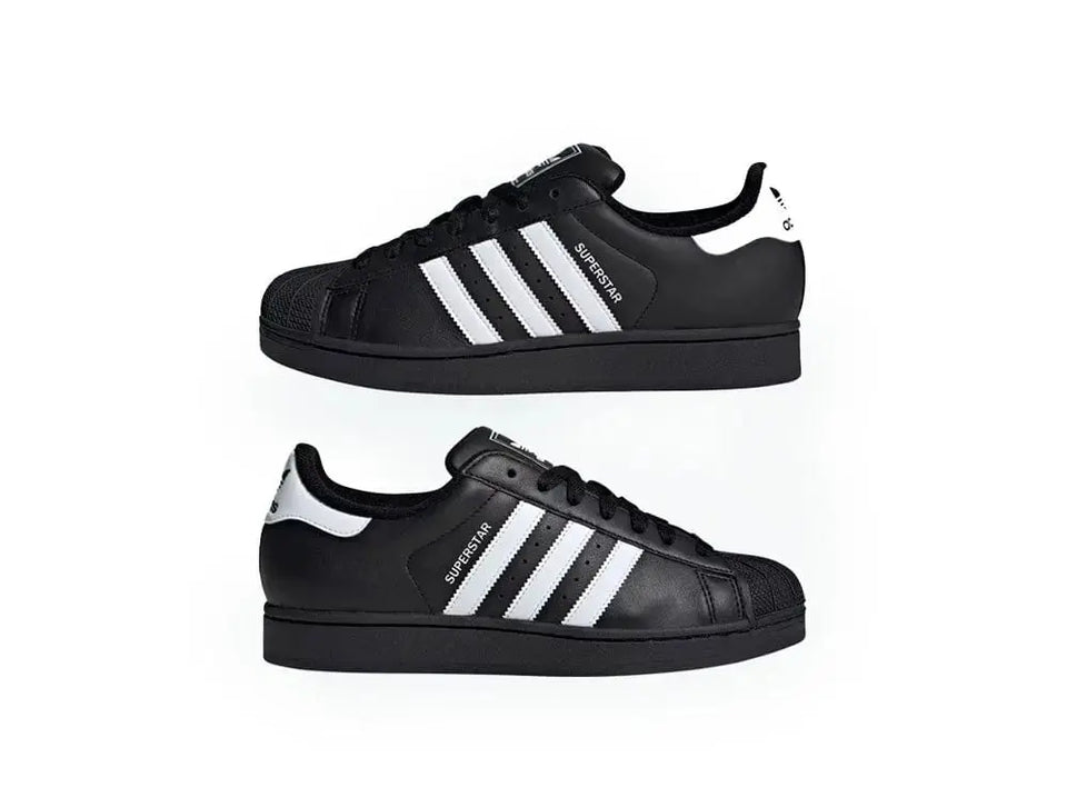 Zapatillas Adidas Superstar II Unisex Negro