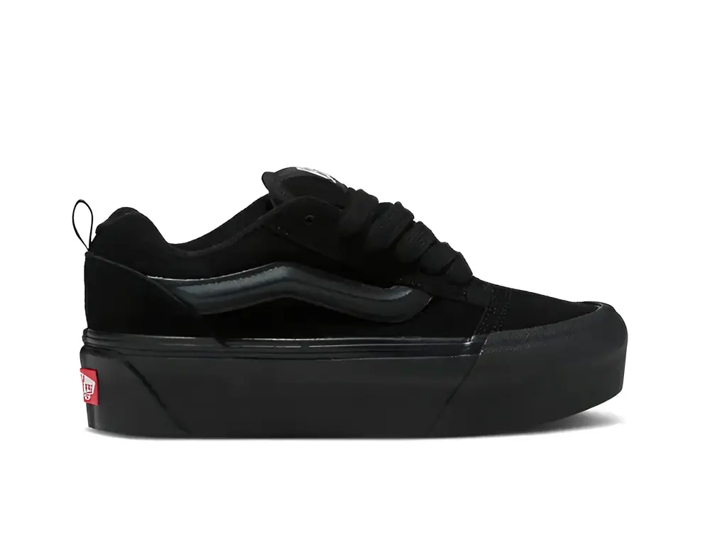 Zapatillas Vans Knu Stack Mujer Mono Negro