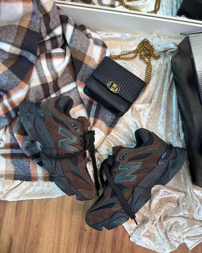 New 9060 Unisex - Marrón/Verde (Lanzamiento)