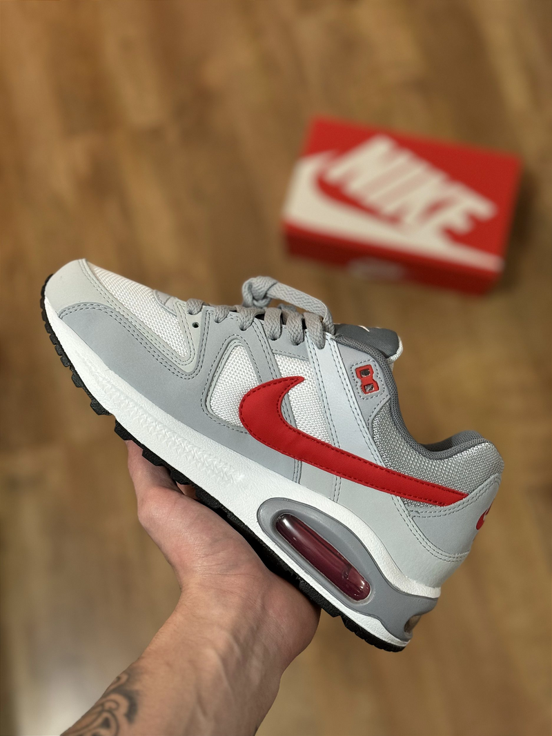 NK Air Max Command Unisex (Gris/Rojo)