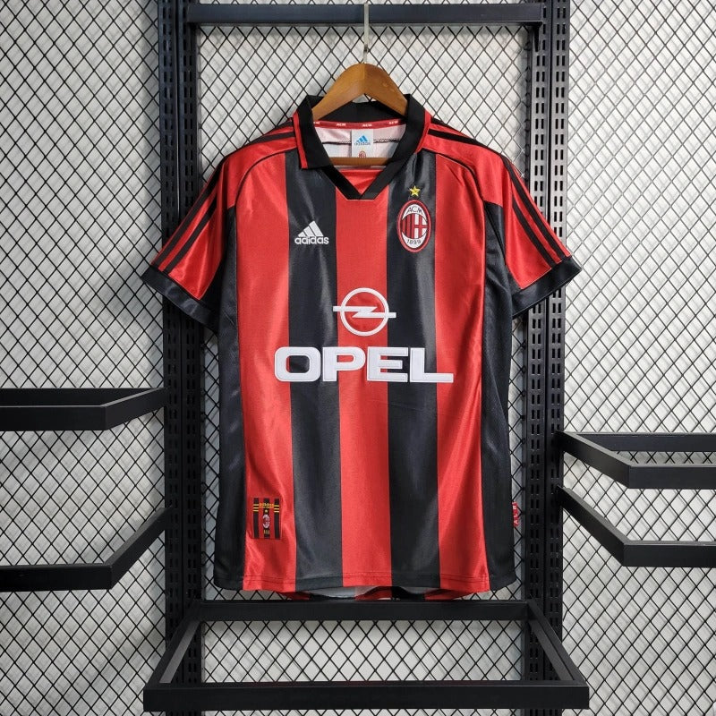 Camiseta AC Milan Local Retro 1998/99 Versión Fan