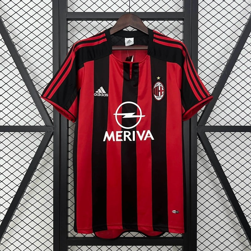 Camiseta AC Milan Local Retro 2003/04 Versión Fan