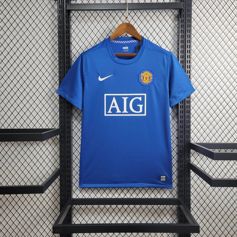 Camiseta Manchester United Tercera Retro 2008/09 Versión Fan