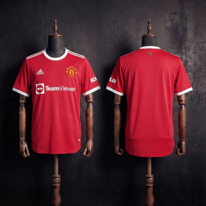 Camiseta Manchester United Local 2021/22 Versión Fan