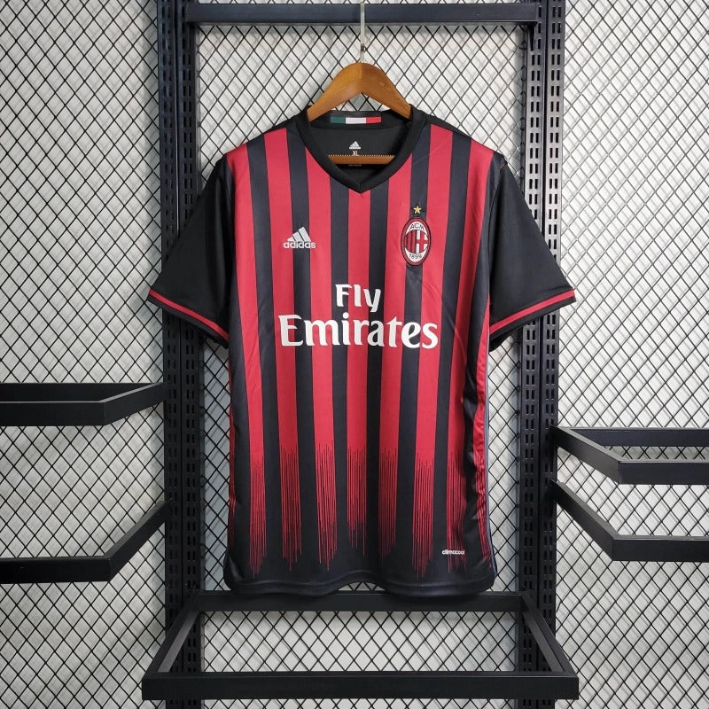 Camiseta AC Milan Local Retro 2016/17 Versión Fan
