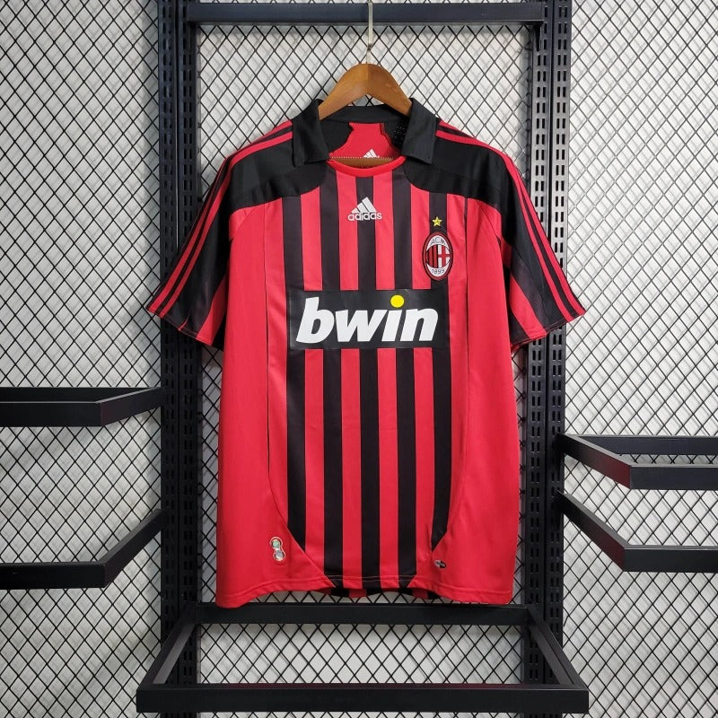 Camiseta AC Milan Local Retro 2007/08 Versión Fan