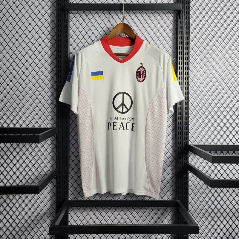 Camiseta AC Milan Visita Retro 2002/03 Versión Fan