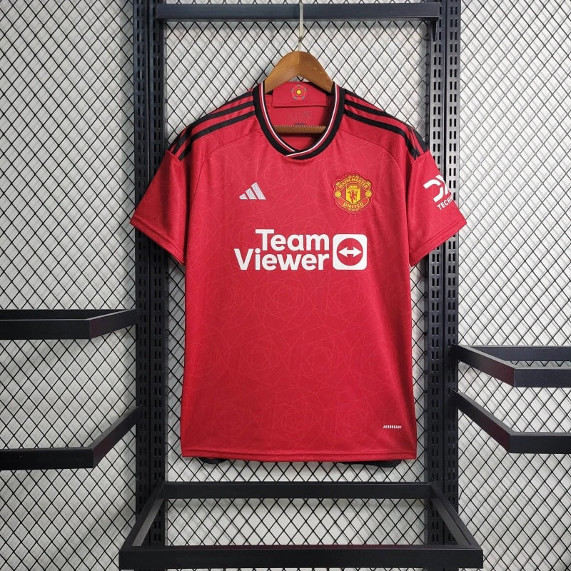 Camiseta Manchester United Local 2023/24 Versión Fan