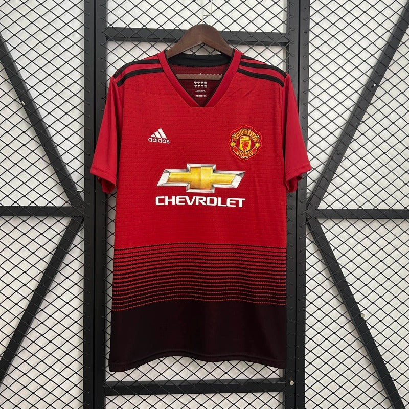 Camiseta Manchester United Local Retro 2018/19 Versión Fan
