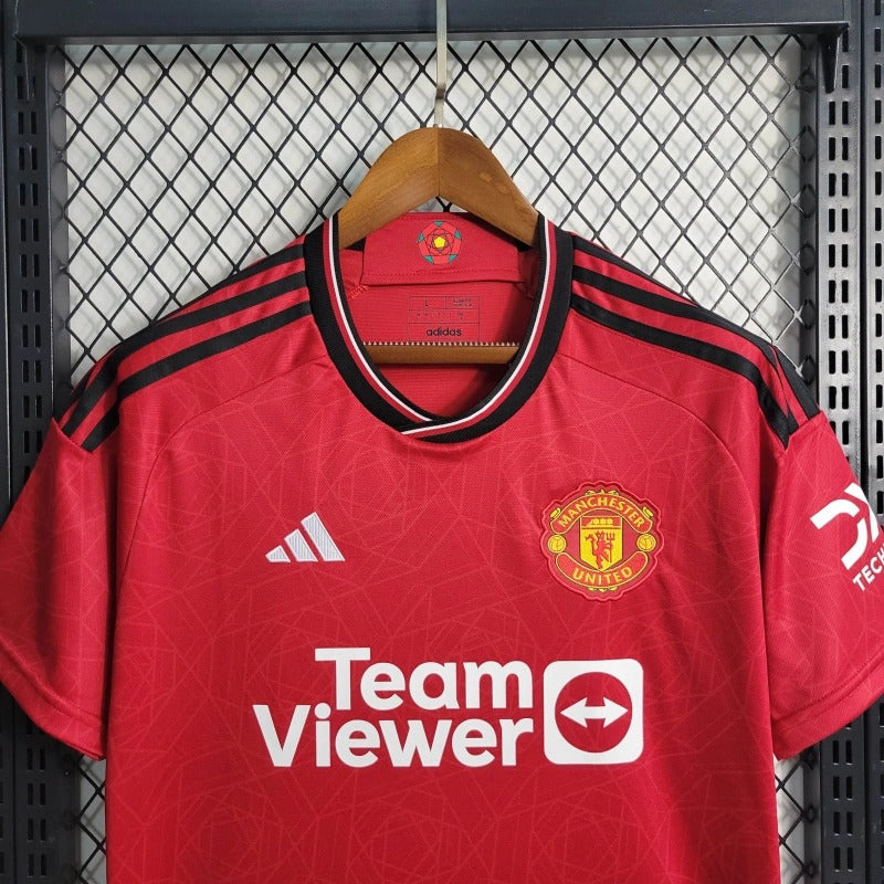 Camiseta Manchester United Local 2023/24 Versión Fan