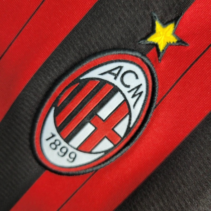 Camiseta AC Milan Local Retro 2013/14 Versión Fan