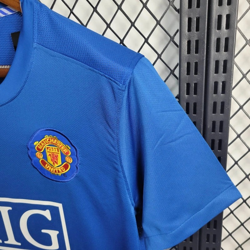 Camiseta Manchester United Tercera Retro 2008/09 Versión Fan