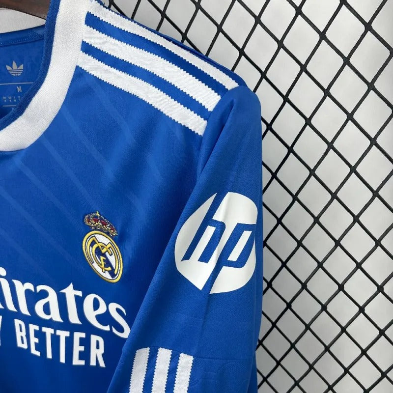 Camiseta Real Madrid Manga Larga Tercera 2025/26 Versión Fan