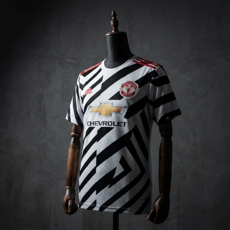 Camiseta Manchester United Visita Retro 2020/21 Versión Fan