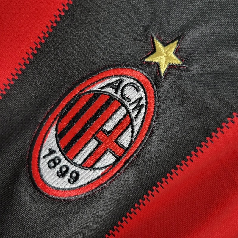 Camiseta AC Milan Local Retro 2010/11 Versión Fan