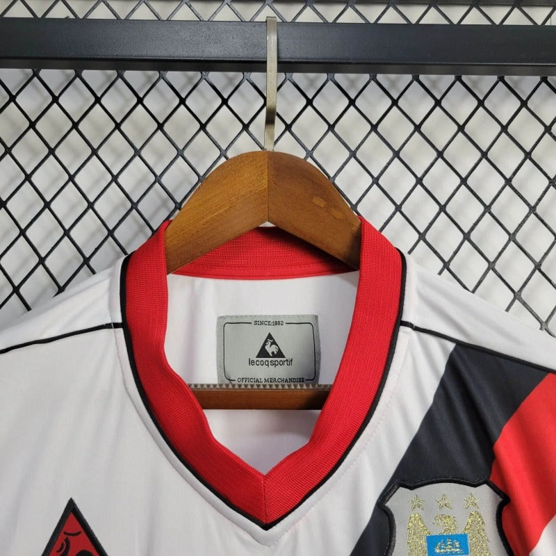Camiseta Manchester City Visita Retro 2001/02 Versión Fan