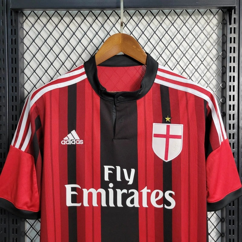 Camiseta AC Milan Local Retro 2014/15 Versión Fan