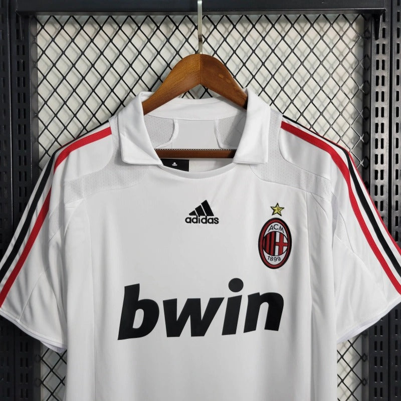 Camiseta AC Milan Visita Retro 2007/08 Versión Fan