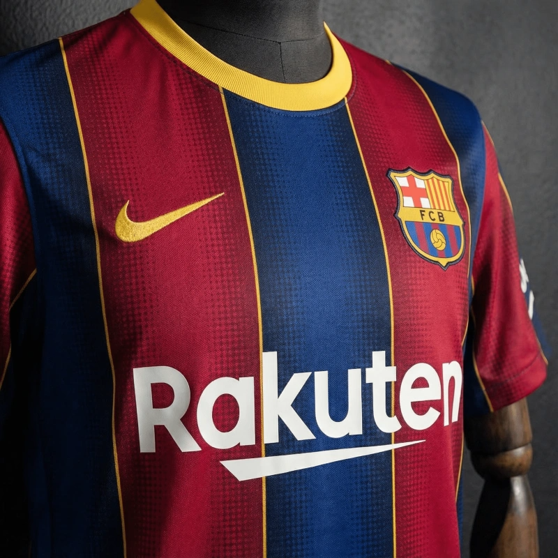 Camiseta FC Barcelona Local Retro 2020/21 Versión Fan