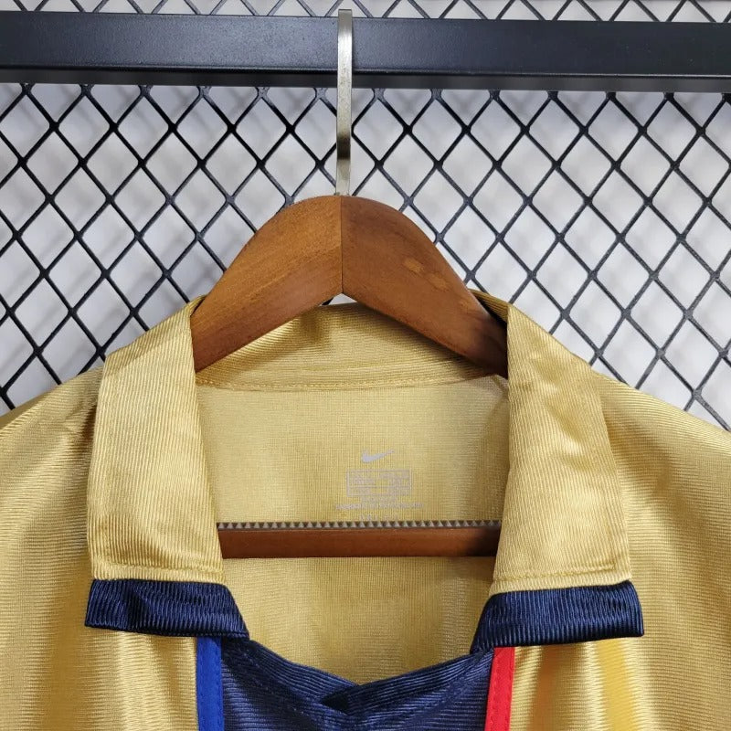 Camiseta FC Barcelona Visita Retro 2001/02 Versión Fan