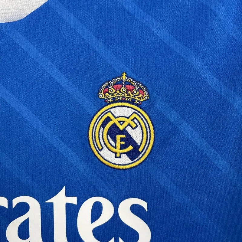 Camiseta Real Madrid Manga Larga Tercera 2025/26 Versión Fan