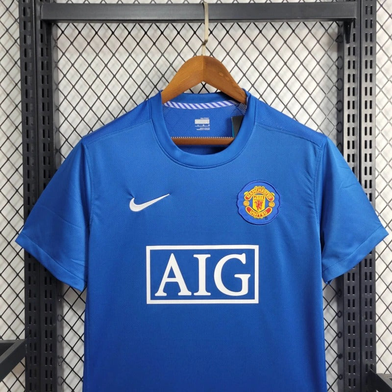 Camiseta Manchester United Tercera Retro 2008/09 Versión Fan