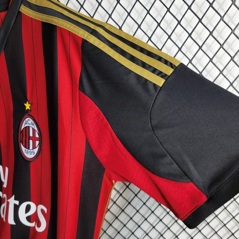 Camiseta AC Milan Local Retro 2013/14 Versión Fan