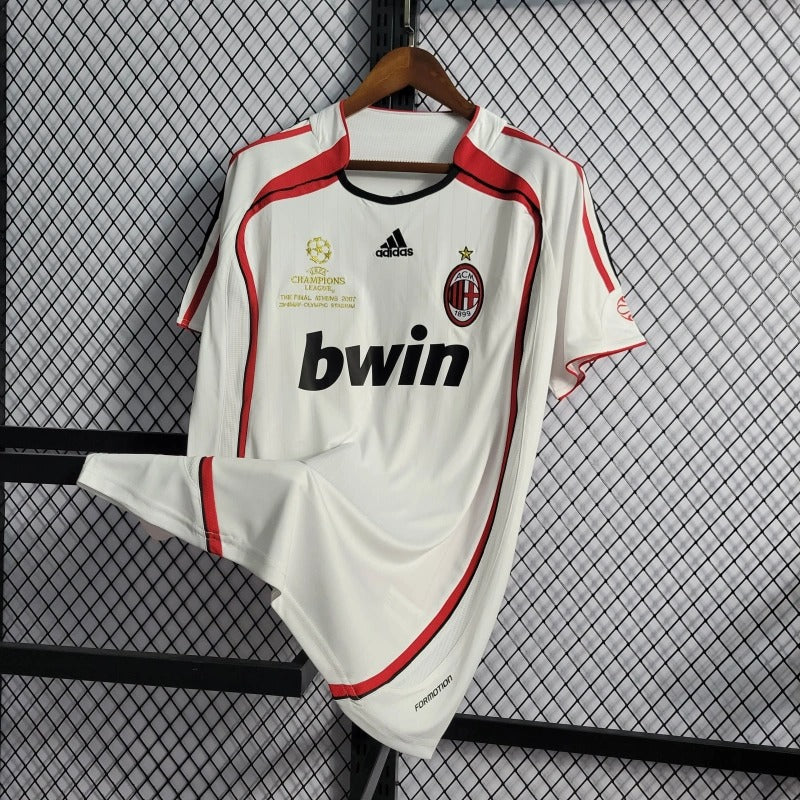 Camiseta AC Milan Visita Retro 2006/07 Versión Fan