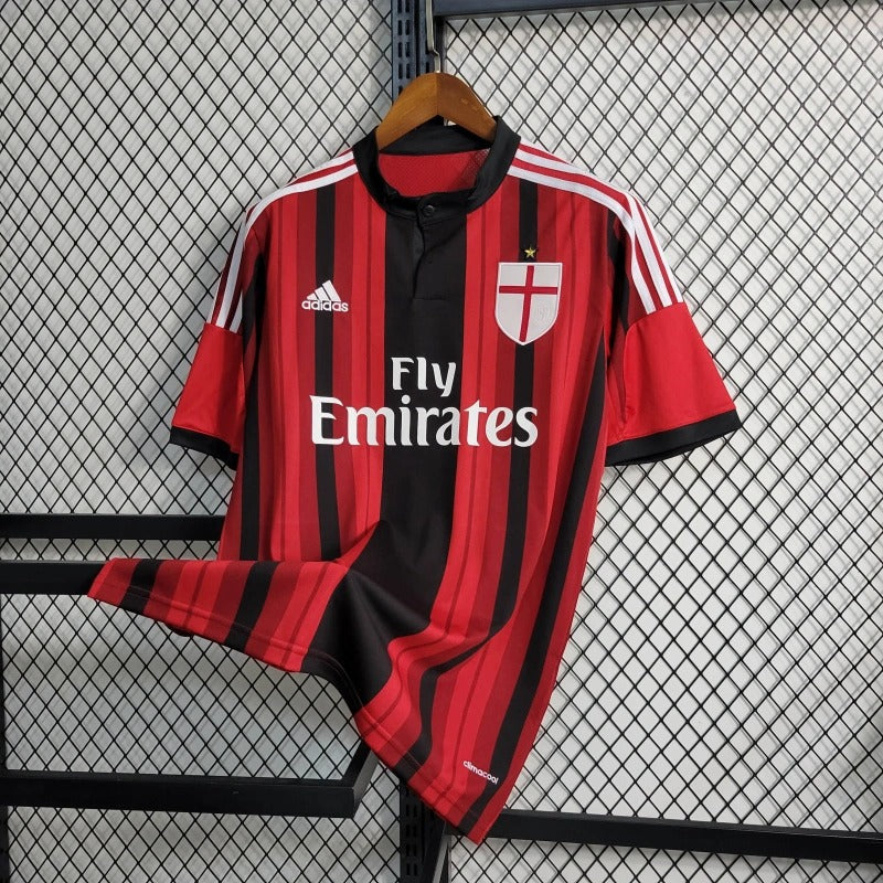 Camiseta AC Milan Local Retro 2014/15 Versión Fan