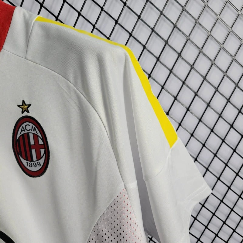 Camiseta AC Milan Visita Retro 2002/03 Versión Fan