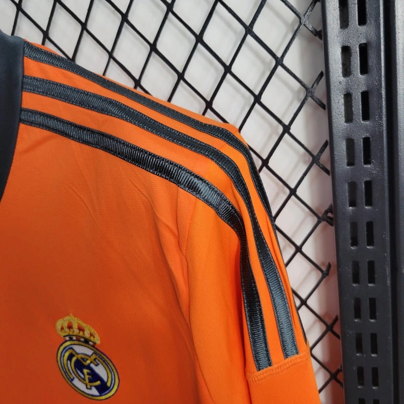 Camiseta Real Madrid Manga Larga Tercera Retro 2013/14 Versión Fan