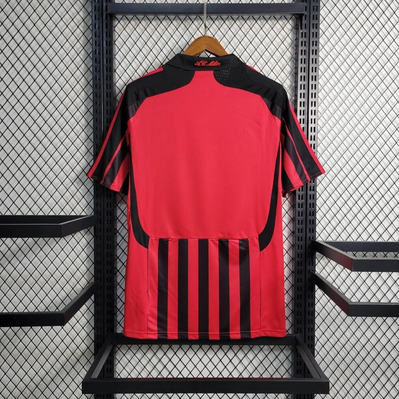 Camiseta AC Milan Local Retro 2007/08 Versión Fan