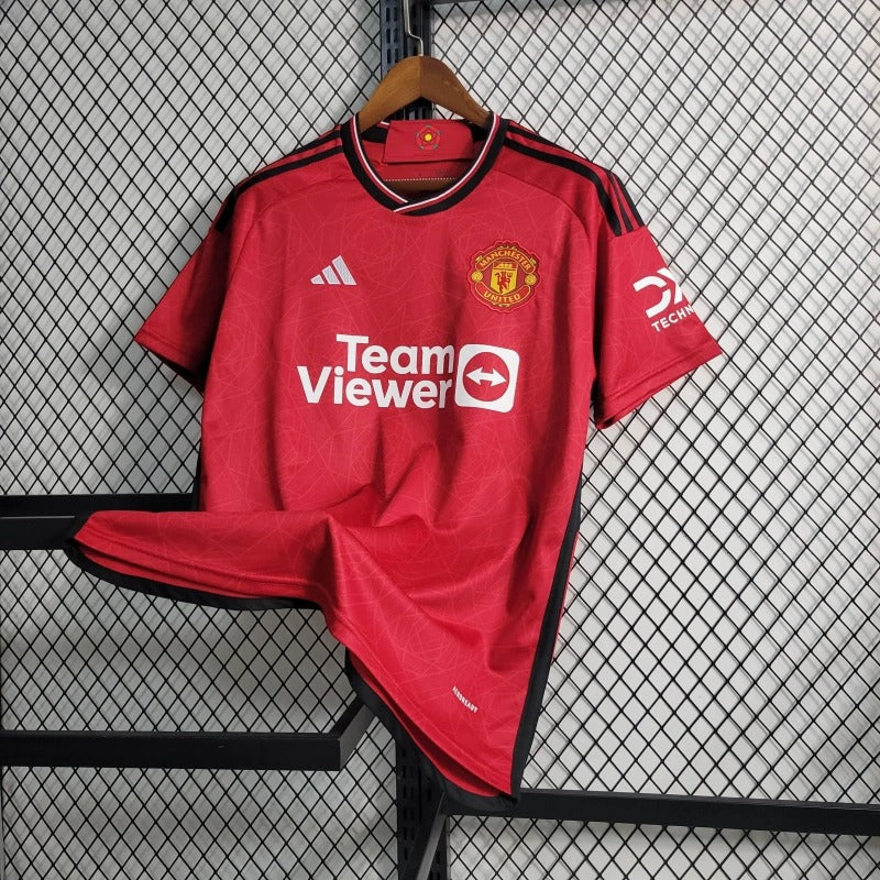 Camiseta Manchester United Local 2023/24 Versión Fan