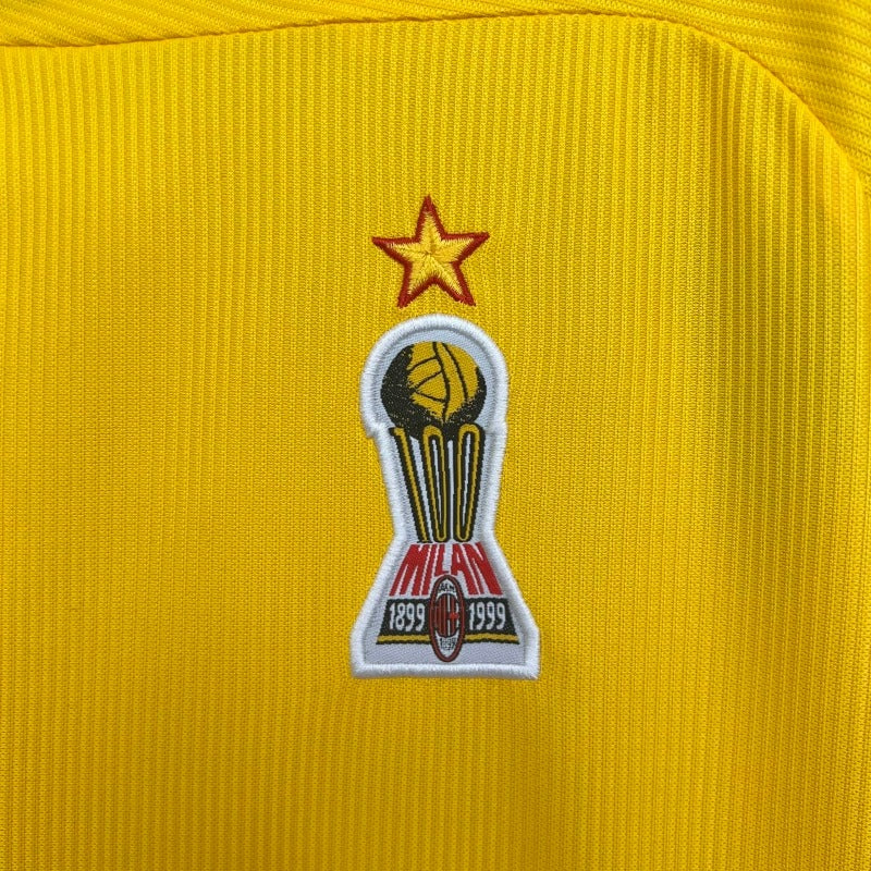 Camiseta AC Milan Visita Retro 1999/00 Versión Fan