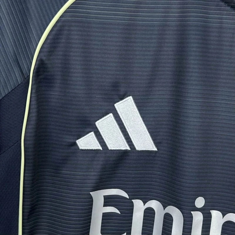 Camiseta Real Madrid Manga Larga Visita 2025/26 Versión Fan