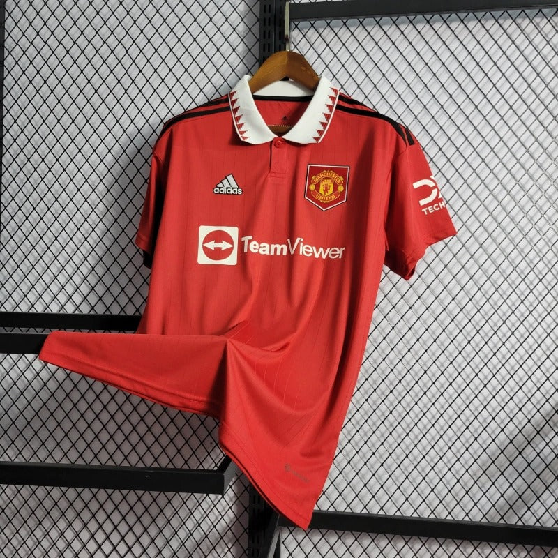 Camiseta Manchester United Local 2022/23 Versión Fan