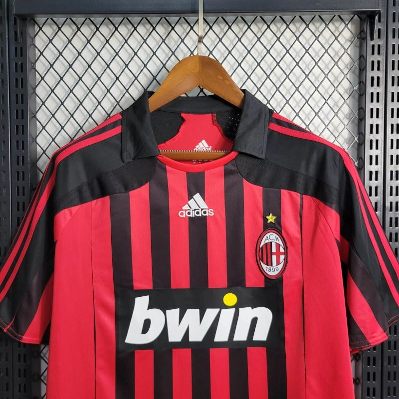 Camiseta AC Milan Local Retro 2007/08 Versión Fan