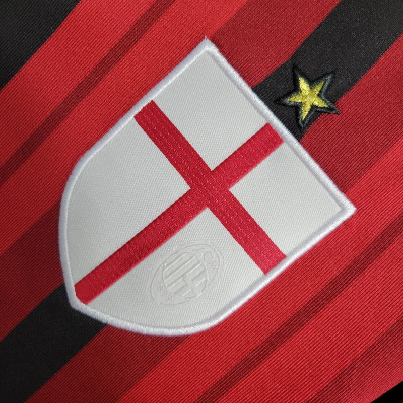 Camiseta AC Milan Local Retro 2014/15 Versión Fan
