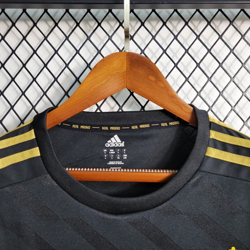 Camiseta Real Madrid Manga Larga Visita Retro 2011/12 Versión Fan