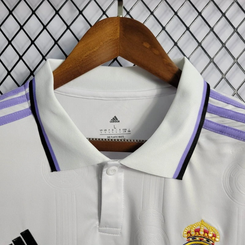 Camiseta Real Madrid Manga Larga Local 2022/23 Versión Fan
