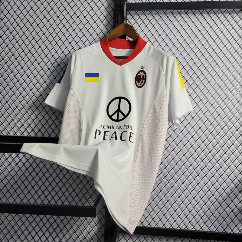 Camiseta AC Milan Visita Retro 2002/03 Versión Fan