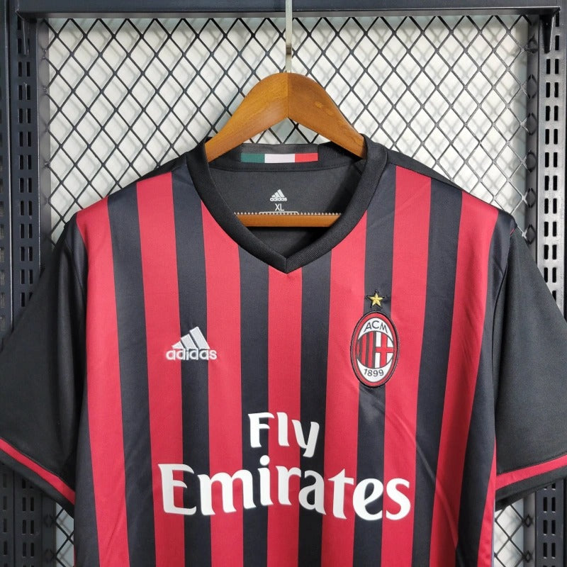 Camiseta AC Milan Local Retro 2016/17 Versión Fan
