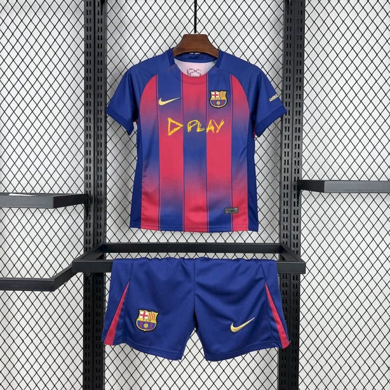 Barcelona Edición Especial Local Kit Niños 2025/26