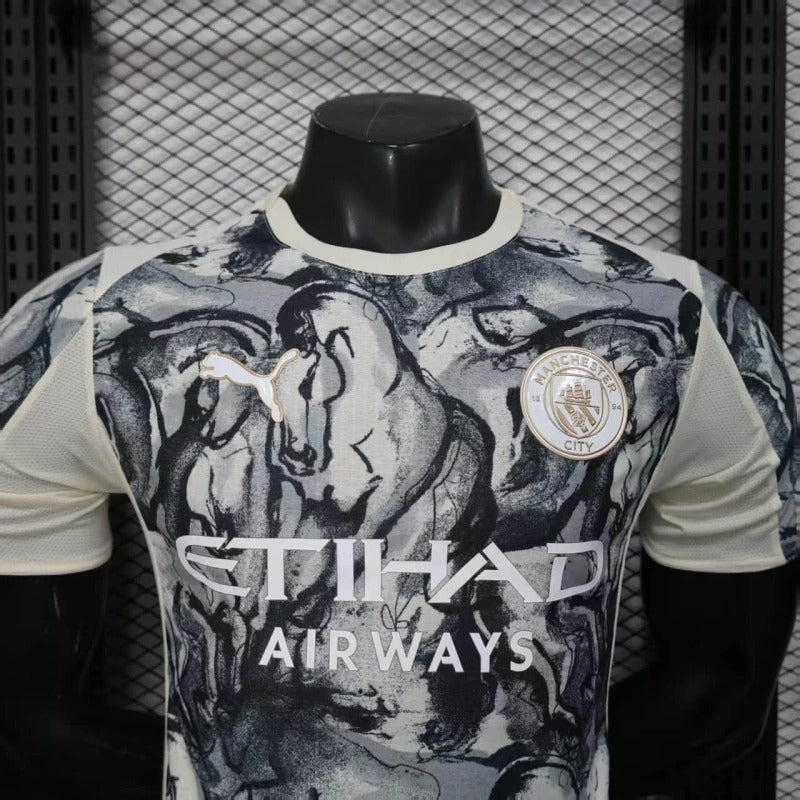 Camiseta Manchester City Edición Horse 2025/26 Versión Jugador