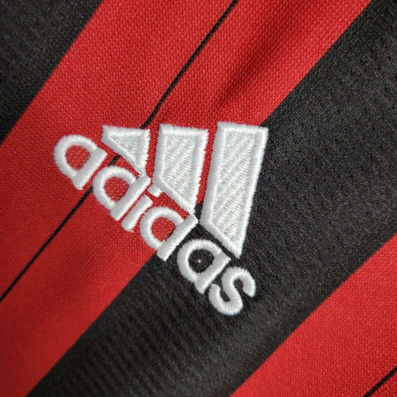 Camiseta AC Milan Manga Larga Local Retro 2013/14 Versión Fan