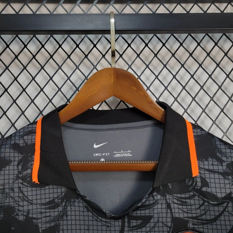 Camiseta Holanda Edición Especial Negra 2025/26 Versión Fan