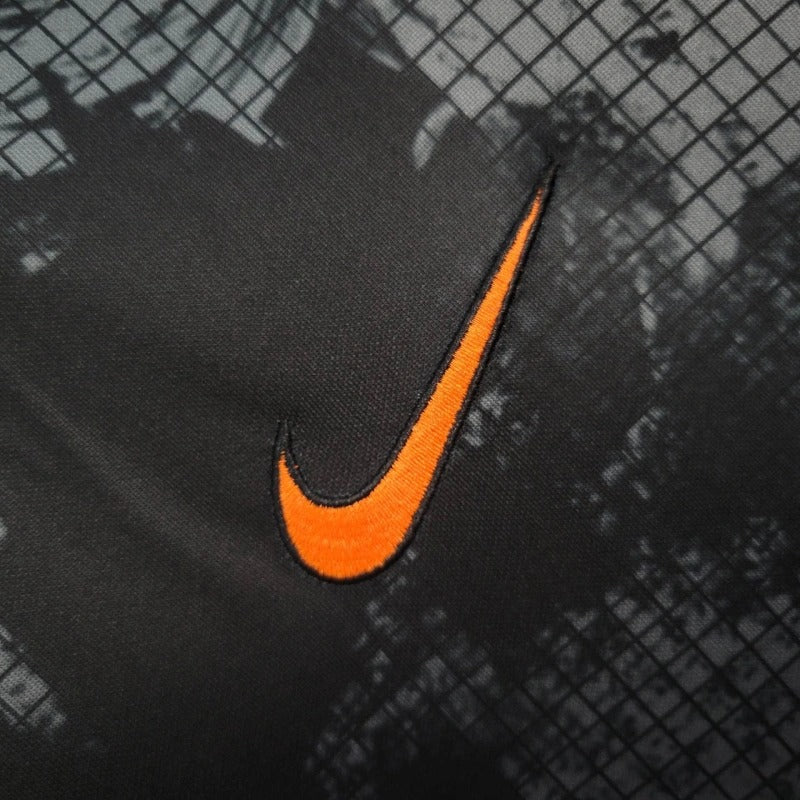 Camiseta Holanda Edición Especial Negra 2025/26 Versión Fan